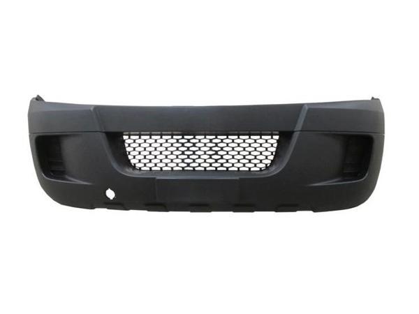 Iveco Daıly- 2009-2011  Ön Tampon Siyah (Pütürlü/Sis Deliksiz/Panjurlu/Dodik Çıkıntılı/Braketli)(İta - Image 1