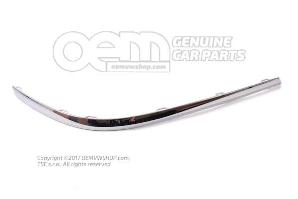 Vw Passat 2010-2013 Tampon Bandı Sağ Ar Ka Krom (Oem No:3Ae807460) - Image 1