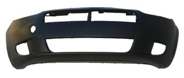 Fıat Grande Punto- 06/12; Ön Tampon Siyah (Sis Delikli) (Eurobump) (Oem No: 735417219) - Image 1