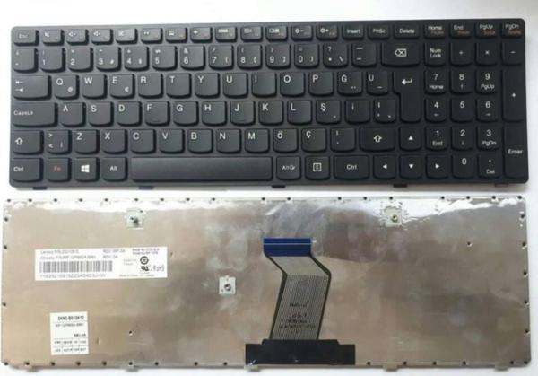 İnfostar Lenovo G585al Uyumlu Notebook Klavyesi - Siyah - TR - Image 1
