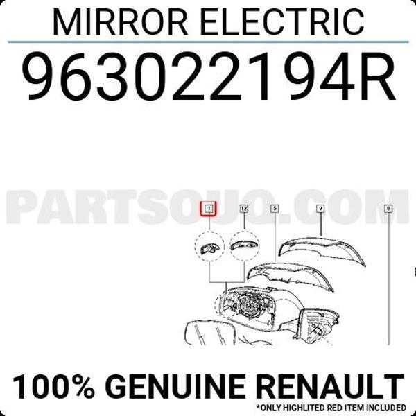 Renault Latitude 2011- Dış Dikiz Aynası Sol Elektrikli Isıtmalı, Elektrık Katlanabılır, Bellek, Yanı - Image 1