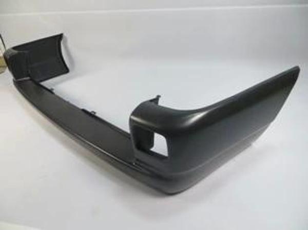 2002-2003 Volkswagen Transporter T4 Arka Tampon Siyah (Boyanır Tip)(Reflektör Delikli)(Caravelle)(Tw - Image 1