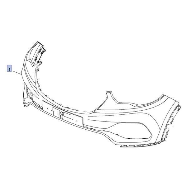 Tampon Ön Opel Grandland X Bm 18- (Oem No: 95525564) - Image 1