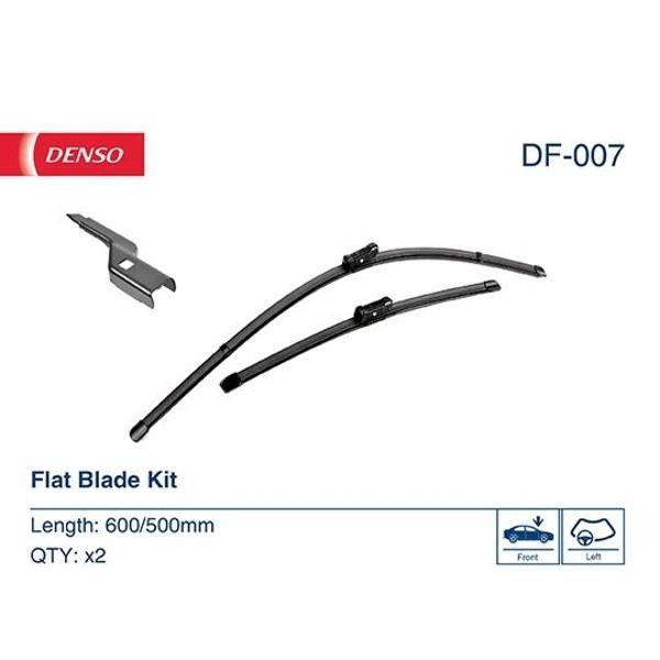 Silecek Süpürgesi Takım A4 / A5 / A6 / Q3 / Q5 / Macan / Volvo S90 Iı / Volvo V90 Iı 16Mm Buton 24'+ - Image 1