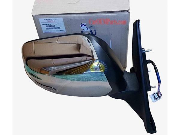 Mıtsubıshı L200 Pıck-Up Elektrikli Katlanır Ayna 15/18 Krom Kapak Sinyalli Sağ 7632B560 (Oem No: 763 - Image 1