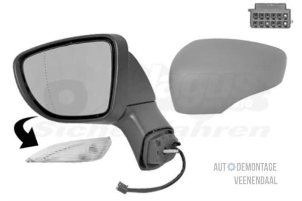 Dış Dikiz Aynası Clıo Iv 12Sonrası Elektrikli Isıtmalı Astarlı 7 Fişli Sol (Oem No: 963734621R) - Image 1