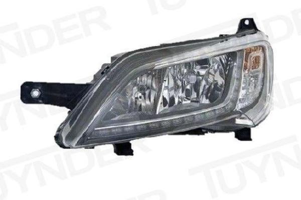 Far Ducato Maxı / Boxer / Jumper 14Sonrası Led Far Sol Ballast Motorlu Krom Çerçeve (Oem No: 4686229 - Image 1