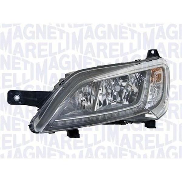 Far Ducato Maxı / Boxer / Jumper 14Sonrası Led Far Sol Krom Çerçeve (Oem No: 46862291) - Image 1