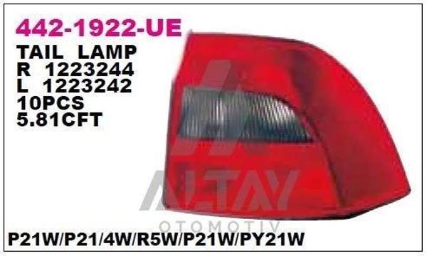 Stop Lambası Vectra B 2009-2002 Sağ (Oem No:1223242) - Image 1