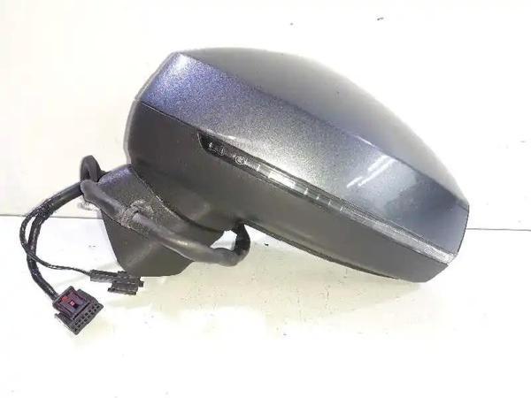 Vw A3 2013-2020 Dış Dikiz Aynası Sol Otomatik Katlamalı - Astarlı (Hatchback) (12 Pın) (Oem No:8V185 - Image 1