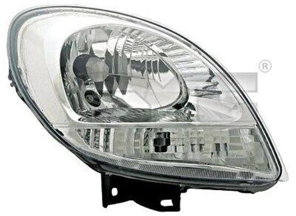 Far Kangoo 2003-2007 Motorlu Sol Beyaz Sinyalli (Oem No:8200236590) - Image 1