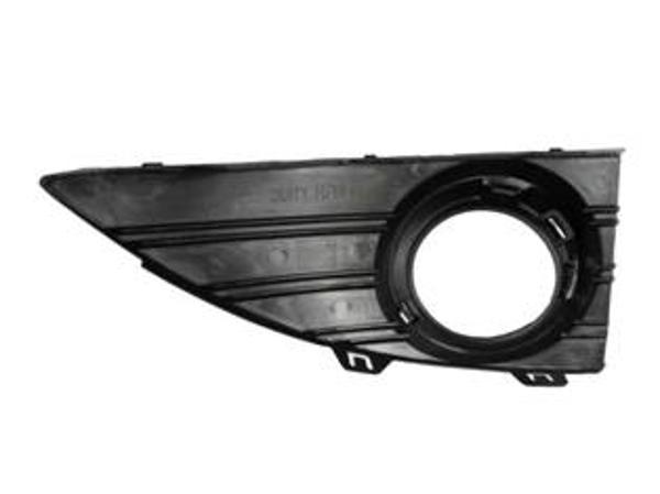 Renault Fluence- 2009-2012  Sis Lamba Kapağı Sol Siyah (Sis Çerçevesi Nikelajlı) (Oem No:261523809R) - Image 1