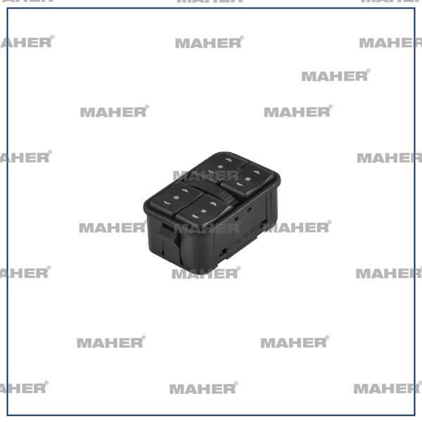 Cam Açma Düğmesi Astra G / Zafira A / Meriva 1998-2007 (Dörtlü) Sol (Oem No:6240106) - Image 1