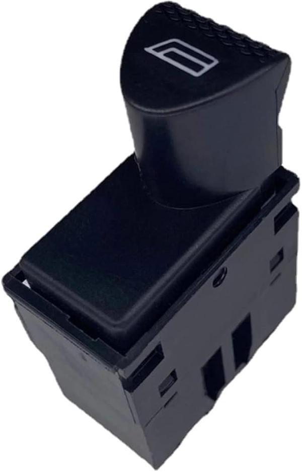Cam Açma Düğmesi Albea / Palio (Tekli) İç-Siyah Sol (Oem No:98809718) - Image 1