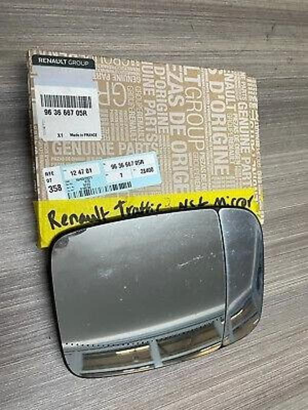 Dış Dikiz Aynası Trafıc Iıı 14Sonrası Elektrikli Isıtmalı Asferik Sol 5 Pin (Oem No: 963666705R) - Image 1