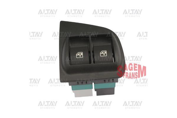 Cam Açma Düğmesi Doblo Ön Sol Çiftli (Oem No:735417033) - Image 1