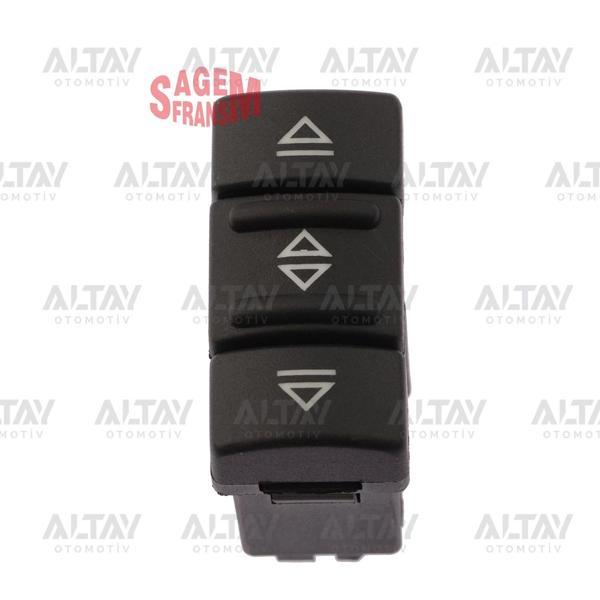 Cam Açma Düğmesi R19 (Çiftli) Sol (Oem No:7700817339) - Image 1