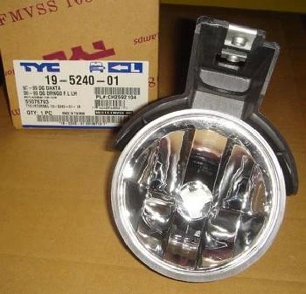 Dodge Durango- 1998-2003  Sis Lambası Sağ Yuvarlak/Bağlantı Plastiğ İle Birlikte (Eagle Eyes) (Oem N - Image 1