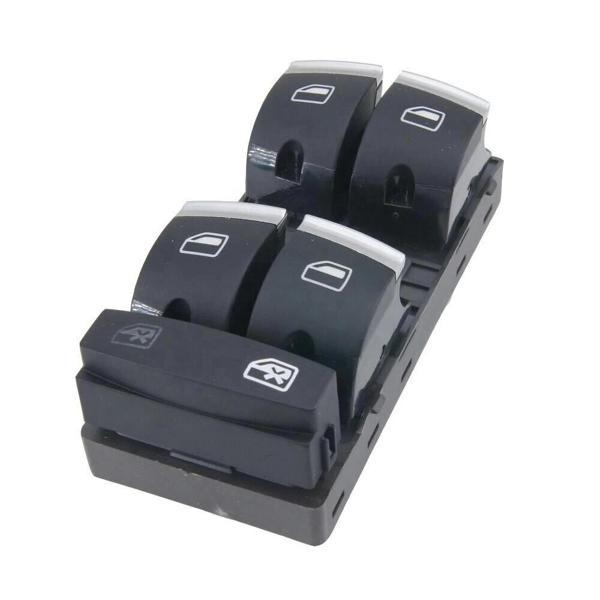 Vw  A3  A6 Q7 2005-2015 Cam Açma Düğmesi Sol Ön - Dörtlü (Oem No:4F0959851H) - Image 1