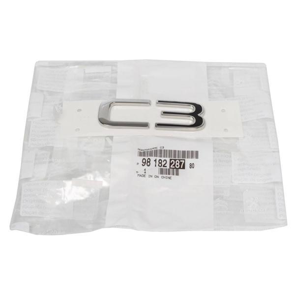 Arka C3 Yazı Psa C3 B618 B.M (Oem No: 9818228780) - Image 1