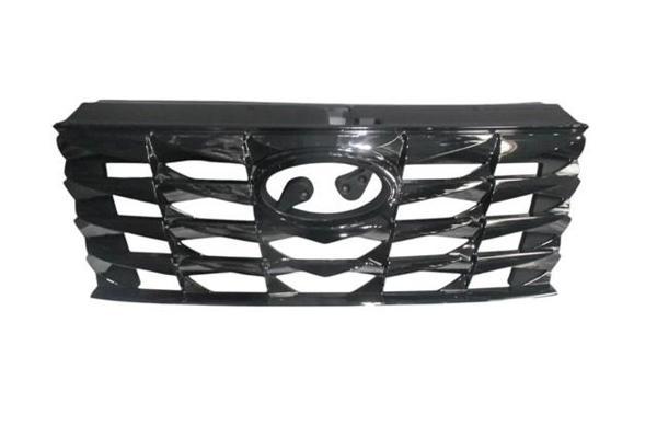 Hyundai Tucson- 2021-2023  Ön Panjur Nikelajlı Parlak Siyah (Tyg) (Oem No:86350N7100) - Image 1