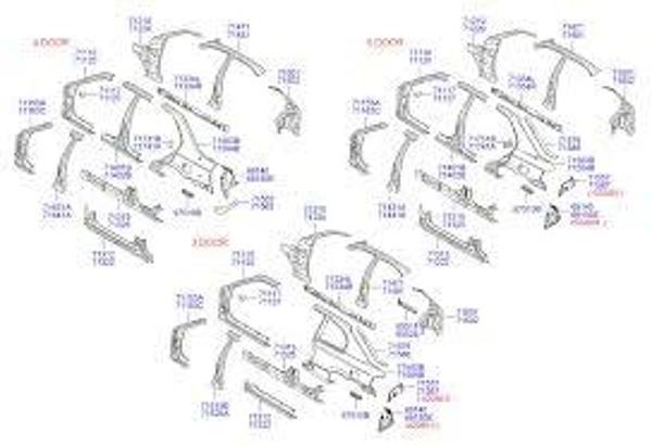 Stop Yuva Sacı Accent 03-06 3 Kapı / 5 Kapı Hb. Sağ (Oem No: 69151-25450) - Image 1