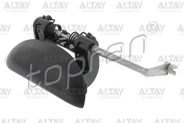 Kapı Kolu 206 1996-2008 Ön Kapı Kolu Siyah  Sol (Oem No:9101L2) - Image 1