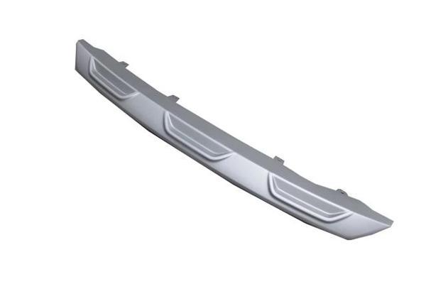 Dacia Sandero Stepway- 2021-2024  Arka Tampon Alt Parça Orta Gümüş Gri (Spoiler)(Tyg) (Oem No:850705 - Image 1