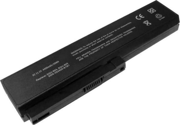 İnfostar Casper SW8  Notebook Bataryası Pili - Siyah - Image 1