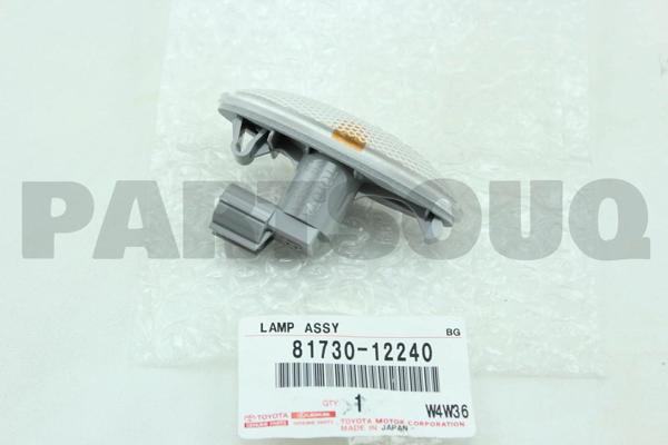 Sinyal Lambası Çamurluk Corolla 06-12 / Aurıs 07-12 / Yarıs 06Sonrası / Rav406-12 (Oem No: 81730-122 - Image 1