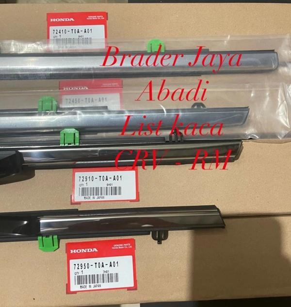 Cam Sıyırıcı Crv 18Sonrası Ön Kapı Dış Sağ (Oem No: 72410-Tny-J01) - Image 1