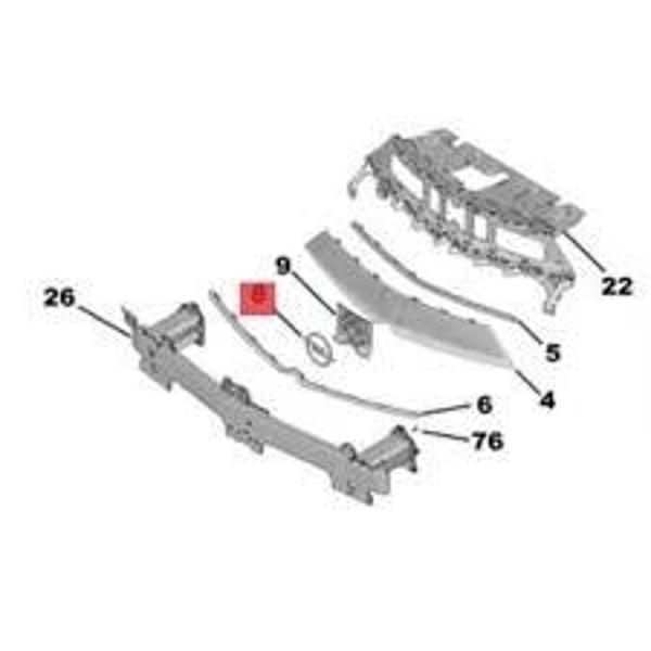 Opel Ön Amblem Sıyah Opel Mokka Bm 21- (Oem No: 98352699Xk) - Image 1