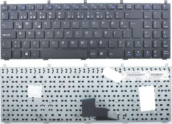 İnfostar Casper W76S Uyumlu Notebook Klavyesi Siyah - TR - Image 1