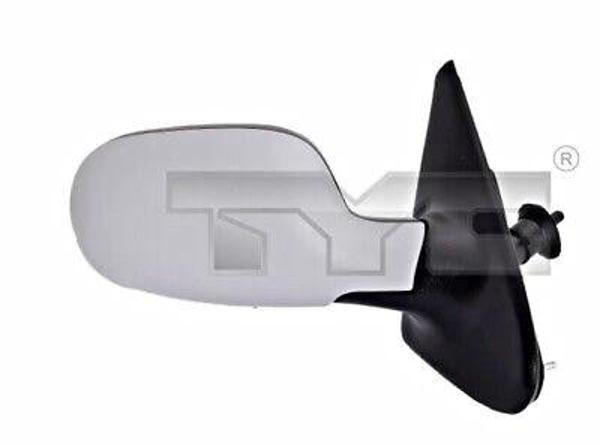 Renault Megane I 99 - 03 Dış Dikiz Aynası Sağ Kablo Tıpı, Astarlı Kapak, Sıcaklık. Sensör, Dısbükey  - Image 1
