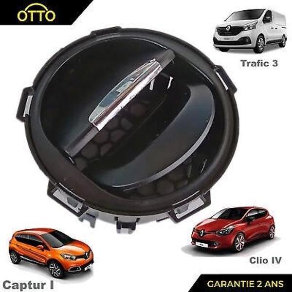 Renault Clio Iv 2012- Torpido Havalandırma Izgarası Yan Sıyah (Oem No:687601310R) - Image 1