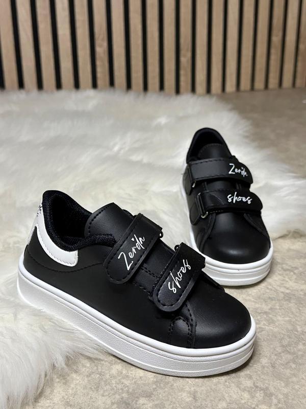 Günlük Erkek Kız  Çocuk Sneaker Cırtlı Dikiş Detaylı Kalın Tabanlı Rahat Hafif Spor Ayakkabı 525PF - Image 1