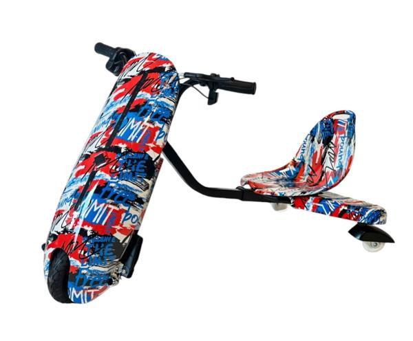 Drift Car Elektrikli Kaykay Drift Scooter Bluetoothlu Grafity Desenli Kasa D09 - Image 1
