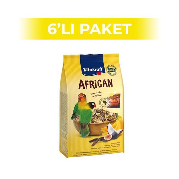 Vitakraft Afrika Cennet, Paraket Yemi 750 Gr 6 Adet - Image 1