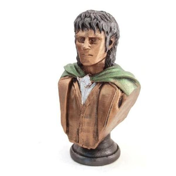 Büro Ev Ofis Dekoru için Mini Frodo Büstü - Image 1