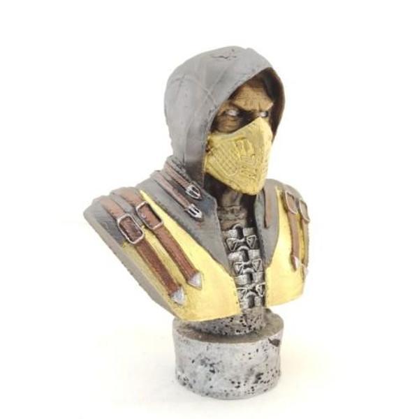 Büro Ev Ofis Dekoru için Mini Polyester Scorpion Büstü - Image 1