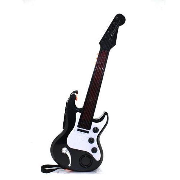 Büro Ev Ofis Dekoru için Müzikli Ledli Gitar Objesi - Image 1