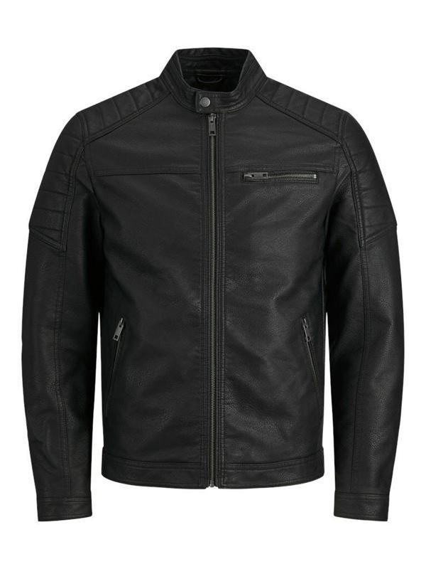Jack&Jones Htano Erkek Suni Deri Ceket 12182192 - Image 1