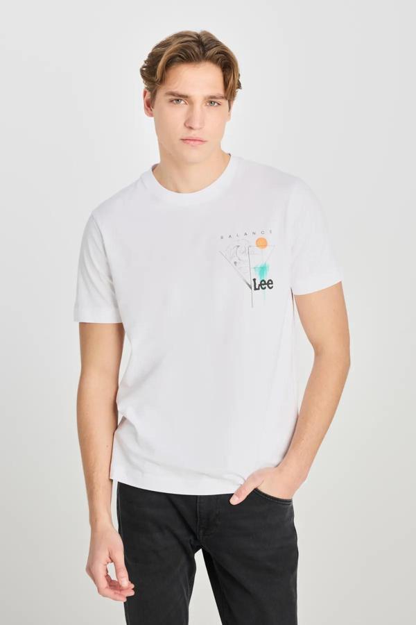 Lee Regular Fit Grafik Baskılı Erkek Tişört L2510319100 - Image 1