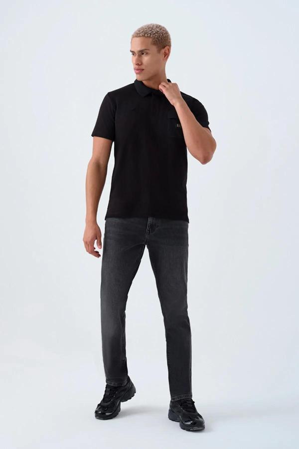 Loft Rıcardo Torıno Grey Wash Erkek Jean Pantolon LF2039462 - Image 1