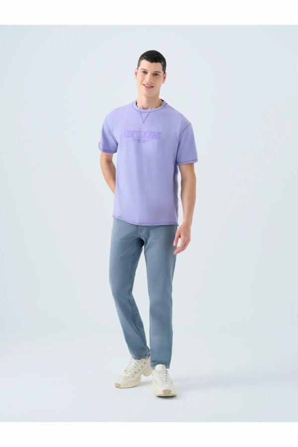 Loft Rıcardo Prıve Lıgt Grey Wasg Erkek Jean Pantolon LF2039587 - Image 1