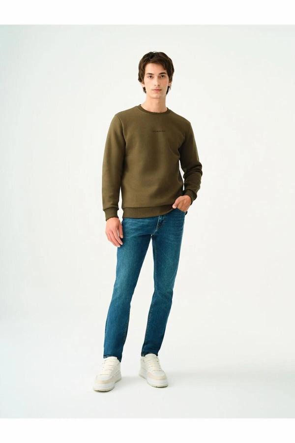 Loft Rıcardo Dante Green Wash Erkek Pantolon LF2037020 - Image 1
