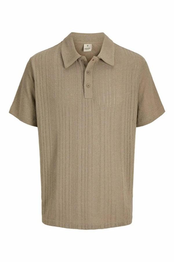 Jack&Jones Bluasher Triko Polo Yaka Erkek Tişört 12276313 - Image 1