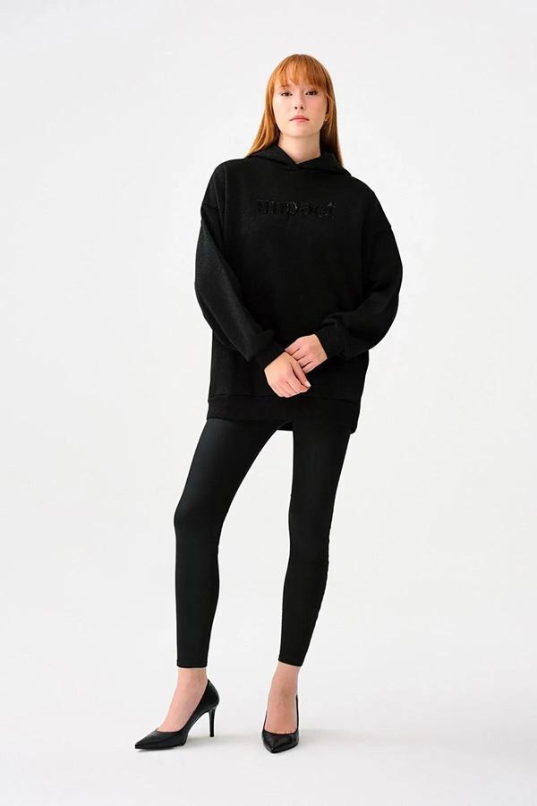 Loft Natalıe Nil Black Wash Kaplamalı Kadın Jean Pantolon LF2037503 - Image 1