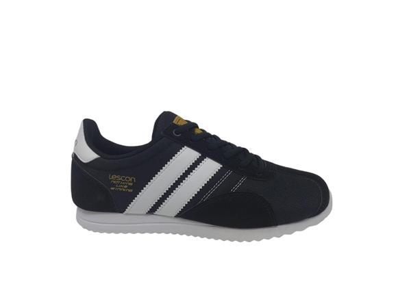 Lescon Campus 7 Siyah Sneakers Spor Ayakkabı - Image 1