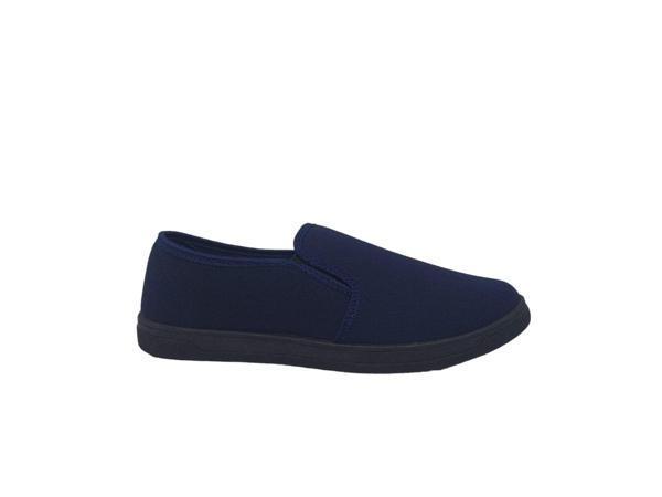 Zerhan 658 Unisex Lacivert Günlük Kullanım Keten Ayakkabı - Image 1